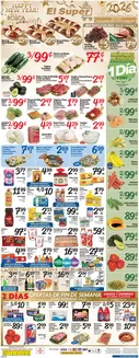 El Super catalogue in Escondido CA | Great discounts on selected products | 2025-12-31T00:00:00.000Z - 2026-01-06T00:00:00.000Z