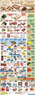 El Super catalogue in Escondido CA | Our best offers for you | 2025-12-31T00:00:00.000Z - 2026-01-06T00:00:00.000Z