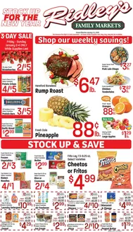 Ridley's Family Markets catalogue | Our best offers for you | 2026-01-02T00:00:00.000Z - 2026-01-06T00:00:00.000Z