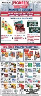 Pioneer Supermarkets catalogue | Great discounts on selected products | 2026-01-04T00:00:00.000Z - 2026-01-10T00:00:00.000Z