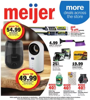 Meijer catalogue | more deals across the store | 2026-01-07T00:00:00.000Z - 2026-01-13T00:00:00.000Z