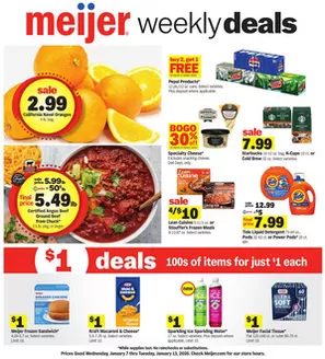 Meijer catalogue in Moundville AL | Top offers for smart savers | 2026-01-07T00:00:00.000Z - 2026-01-13T00:00:00.000Z