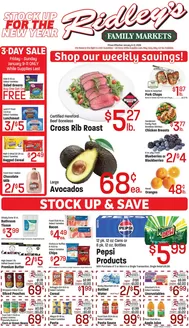 Ridley's Family Markets catalogue in Cartersville GA | Wide range of offers | 2026-01-06T00:00:00.000Z - 2026-01-12T00:00:00.000Z