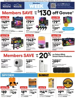 Lowe's catalogue in Clayton OH | Weekly Ads Lowe's | 2026-01-08T00:00:00.000Z - 2026-01-14T00:00:00.000Z