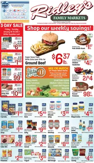 Ridley's Family Markets catalogue in Grandville MI | Current special promotions | 2026-01-13T00:00:00.000Z - 2026-01-19T00:00:00.000Z
