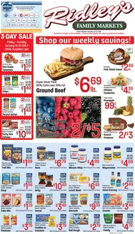 Ridley's Family Markets catalogue in Grandville MI | Top deals for all customers | 2026-01-13T00:00:00.000Z - 2026-01-19T00:00:00.000Z