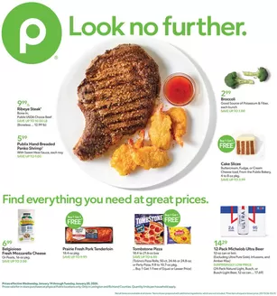 Publix catalogue in Rocky River OH | Offers for bargain hunters | 2026-01-14T00:00:00.000Z - 2026-01-20T00:00:00.000Z