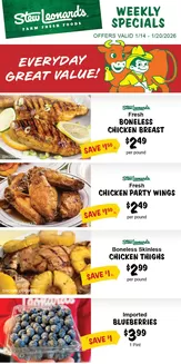 Stew Leonard's catalogue in Rocky River OH | Stew Leonards weekly ad | 2026-01-14T00:00:00.000Z - 2026-01-20T00:00:00.000Z