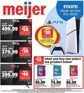 Meijer catalogue in Auburn AL | more deals across the store | 2026-01-21T00:00:00.000Z - 2026-01-27T00:00:00.000Z