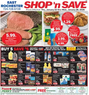 Shop 'n Save catalogue in Greensburg PA | Top offers for all bargain hunters | 2026-01-22T00:00:00.000Z - 2026-01-28T00:00:00.000Z