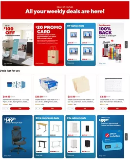 Staples catalogue in Garwood NJ | Staples flyer | 2026-01-18T00:00:00.000Z - 2026-01-31T00:00:00.000Z