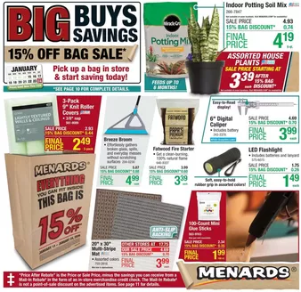 Menards catalogue in West Bloomfield MI | Menards Weekly Ad January 15 January 24, 2026 | 2026-01-11T00:00:00.000Z - 2026-01-24T00:00:00.000Z