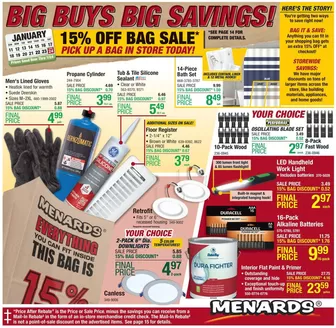 Menards catalogue in West Bloomfield MI | Menards Weekly Ad January 11 January 24, 2026 | 2026-01-11T00:00:00.000Z - 2026-01-24T00:00:00.000Z