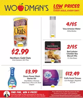 Woodman's catalogue in Lodi CA | Top offers for all bargain hunters | 2026-01-22T00:00:00.000Z - 2026-01-28T00:00:00.000Z