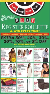 Boscov's catalogue in Edinburg TX | Weekly Ads Boscov's | 2026-01-22T00:00:00.000Z - 2026-01-28T00:00:00.000Z