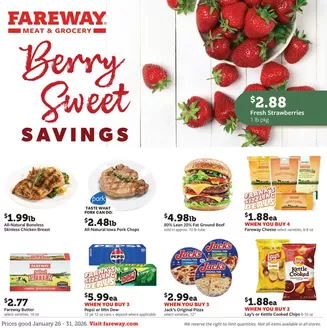 Fareway catalogue in Cheektowaga NY | Top deals for all customers | 2026-01-26T00:00:00.000Z - 2026-01-31T00:00:00.000Z