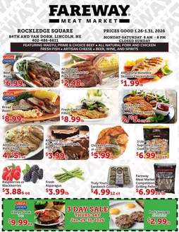 Fareway catalogue in Libertyville IL | Top offers for smart savers | 2026-01-26T00:00:00.000Z - 2026-01-31T00:00:00.000Z