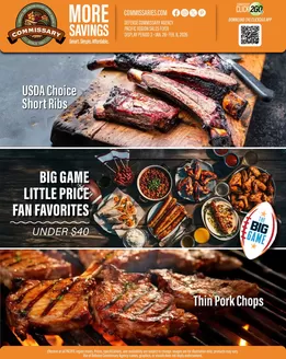 Commissary catalogue | Great offer for all customers | 2026-01-26T00:00:00.000Z - 2026-02-08T00:00:00.000Z