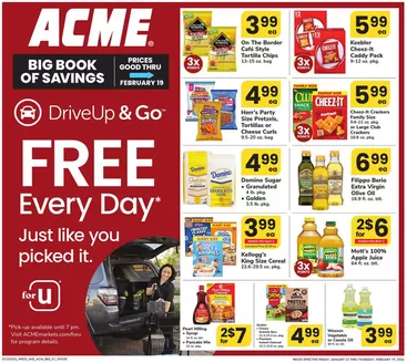 ACME catalogue in Glendora NJ | Acme Markets - BBS | 2026-01-23T00:00:00.000Z - 2026-02-19T00:00:00.000Z