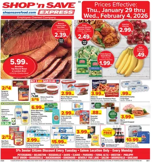 Shop 'n Save catalogue in Lemont IL | Top offers for all bargain hunters | 2026-01-29T00:00:00.000Z - 2026-02-04T00:00:00.000Z