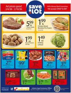 Save a Lot catalogue in Shaw A F B SC | Exclusive deals and bargains | 2026-02-04T00:00:00.000Z - 2026-02-10T00:00:00.000Z