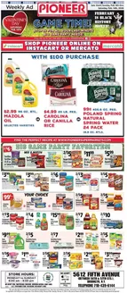 Pioneer Supermarkets catalogue in Bell CA | Great discounts on selected products | 2026-02-08T00:00:00.000Z - 2026-02-14T00:00:00.000Z