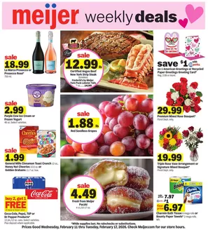 Meijer catalogue in Hudson OH | Current bargains and offers | 2026-02-11T00:00:00.000Z - 2026-02-17T00:00:00.000Z