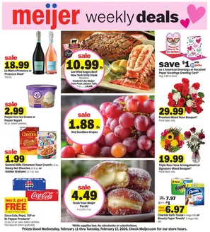 Meijer catalogue in Armona CA | Current bargains and offers | 2026-02-11T00:00:00.000Z - 2026-02-17T00:00:00.000Z