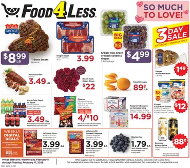 Food 4 Less catalogue in Atascadero CA | Save now with our deals | 2026-02-11T00:00:00.000Z - 2026-02-17T00:00:00.000Z
