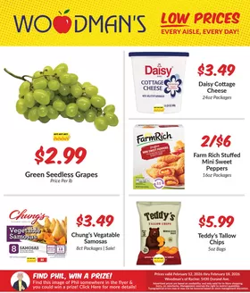 Woodman's catalogue | Great offer for bargain hunters | 2026-02-12T00:00:00.000Z - 2026-02-18T00:00:00.000Z