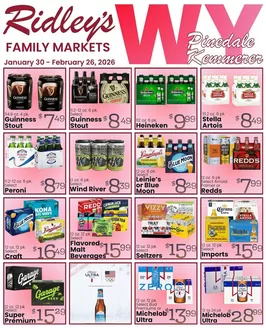 Ridley's Family Markets catalogue in Somerset KY | Current special promotions | 2026-01-30T00:00:00.000Z - 2026-02-26T00:00:00.000Z
