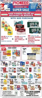 Pioneer Supermarkets catalogue in Burleson TX | Discounts and promotions | 2026-02-15T00:00:00.000Z - 2026-02-21T00:00:00.000Z