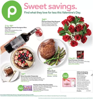 Publix catalogue | Top offers for all bargain hunters | 2026-02-11T00:00:00.000Z - 2026-02-17T00:00:00.000Z