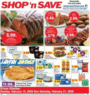 Shop 'n Save catalogue in Burleson TX | Current special promotions | 2026-02-15T00:00:00.000Z - 2026-02-21T00:00:00.000Z