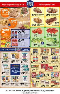 Save a Lot catalogue in New York | Top offers for smart savers | 2026-02-19T00:00:00.000Z - 2026-02-25T00:00:00.000Z