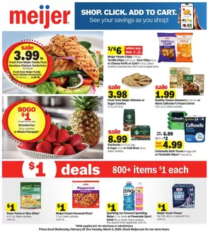Meijer catalogue in Sanborn NY | Our best deals for you | 2026-02-25T00:00:00.000Z - 2026-03-03T00:00:00.000Z