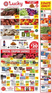 Lucky Supermarkets catalogue in New York | Weekly | 2026-02-25T00:00:00.000Z - 2026-03-03T00:00:00.000Z