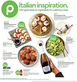 Publix catalogue in South Williamson-KY | Discover attractive offers | 2026-02-25T00:00:00.000Z - 2026-03-03T00:00:00.000Z