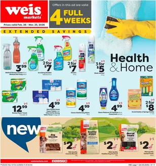 Weis Markets catalogue in Costa Mesa CA | Great offer for all customers | 2026-02-26T00:00:00.000Z - 2026-03-25T00:00:00.000Z