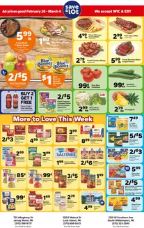 Save a Lot catalogue in Ferguson MO | Exclusive bargains | 2026-02-26T00:00:00.000Z - 2026-03-04T00:00:00.000Z