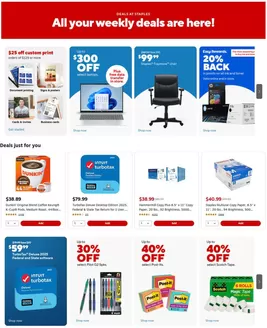 Staples catalogue in San Diego CA | Staples flyer | 2026-03-01T00:00:00.000Z - 2026-03-15T00:00:00.000Z