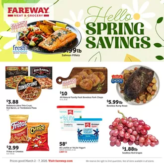 Fareway catalogue in Cranston RI | Our best bargains | 2026-03-02T00:00:00.000Z - 2026-03-07T00:00:00.000Z