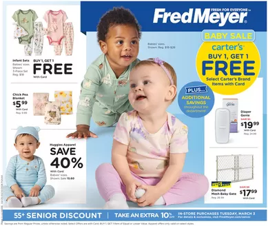 Fred Meyer catalogue in Santa Rosa CA | Offers for bargain hunters | 2026-02-25T00:00:00.000Z - 2026-03-10T00:00:00.000Z