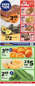 Save a Lot catalogue in Castleton IN | Discover attractive offers | 2026-03-04T00:00:00.000Z - 2026-03-10T00:00:00.000Z