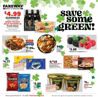 Fareway catalogue | Attractive special offers for everyone | 2026-03-09T00:00:00.000Z - 2026-03-14T00:00:00.000Z