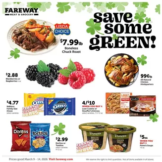 Fareway catalogue in Bennington NE | Great offer for all customers | 2026-03-09T00:00:00.000Z - 2026-03-14T00:00:00.000Z