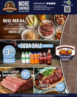 Commissary catalogue in Oro Valley AZ | Exclusive deals for our customers | 2026-03-09T00:00:00.000Z - 2026-03-22T00:00:00.000Z
