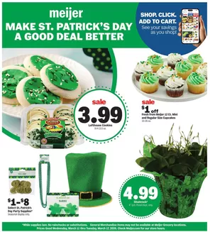 Meijer catalogue in Mattoon IL | make st.patrick's day a good deal better | 2026-03-11T00:00:00.000Z - 2026-03-17T00:00:00.000Z