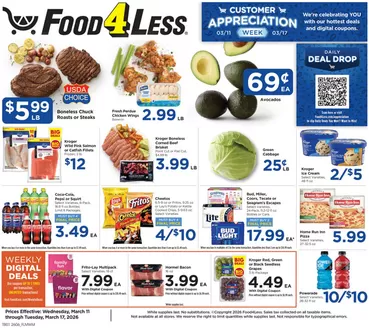 Food 4 Less catalogue in Stockton CA | Save now with our deals | 2026-03-11T00:00:00.000Z - 2026-03-17T00:00:00.000Z