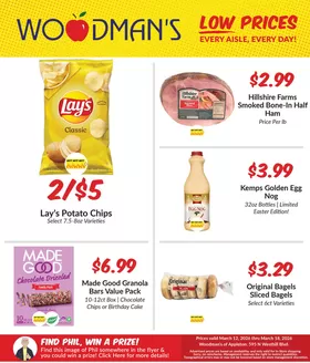 Woodman's catalogue in Bloomingdale IL | Exclusive deals and bargains | 2026-03-12T00:00:00.000Z - 2026-03-18T00:00:00.000Z